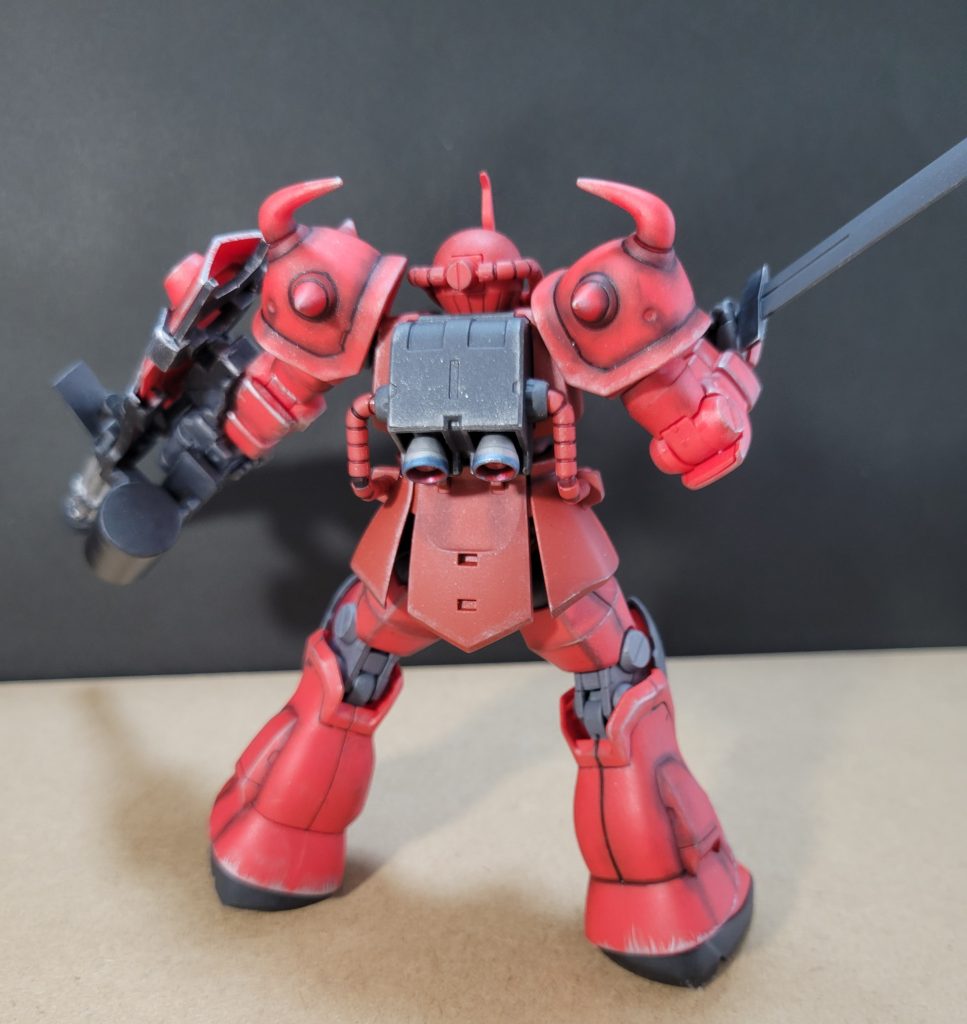 グフカスタム　クリムゾン–2枚目/制作者：sunaipa