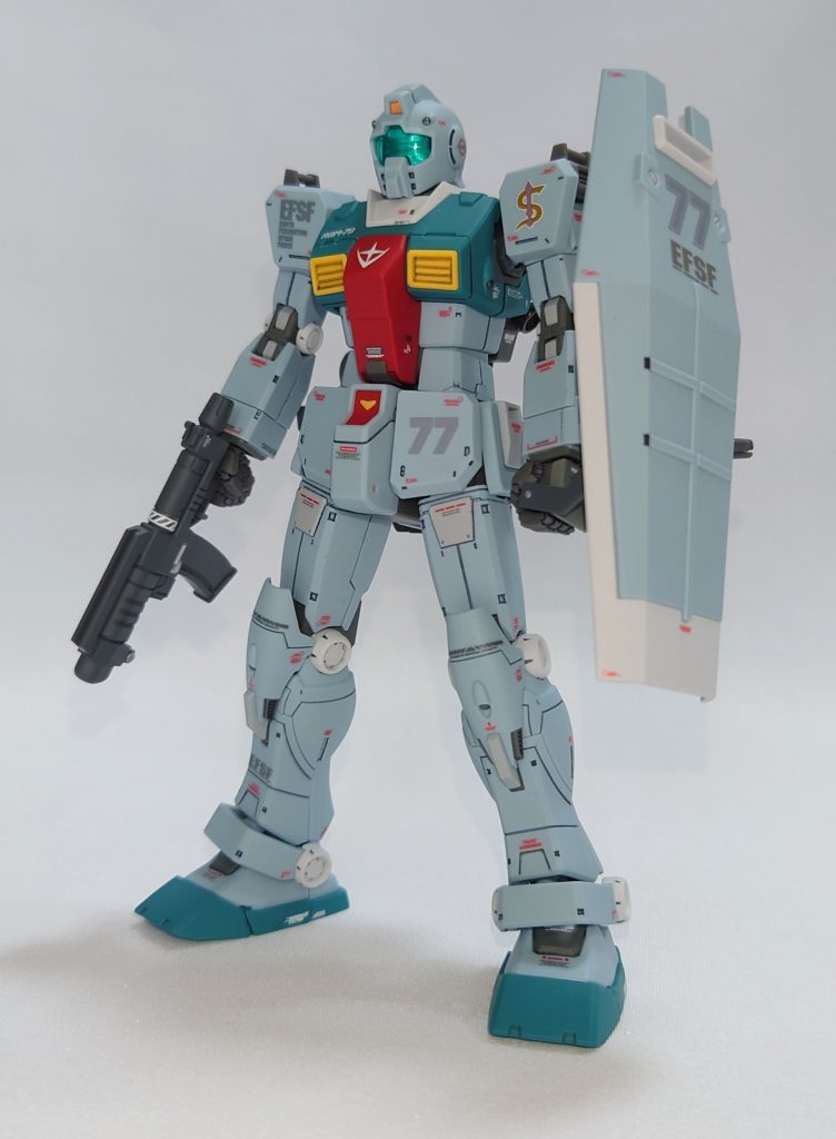 HG ジム(スレッガー搭乗機)–2枚目/制作者：ガノー