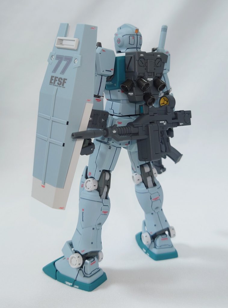 HG ジム(スレッガー搭乗機)–4枚目/制作者：ガノー