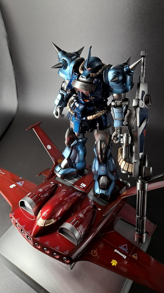 ドダイys　グフカスタム　【旧キット】–3枚目/制作者：夏みかん