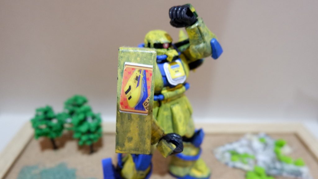 見よ!肩に輝くドクターイエロー!ただいま到着