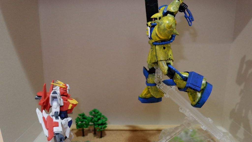 くらえ!コマチっぽいガンダム!