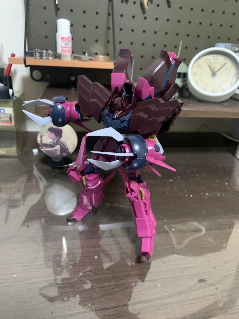 素組みの状態です