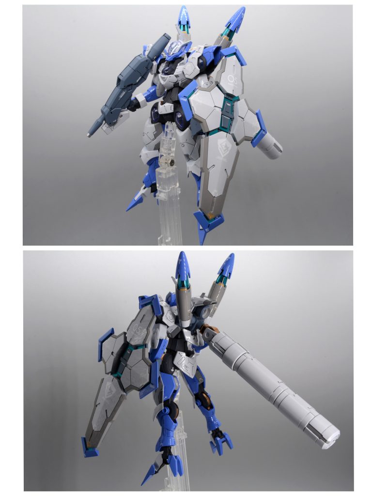 ■武装あり状態プロペラントタンクを雑に取り付け(時間切れでした💦)