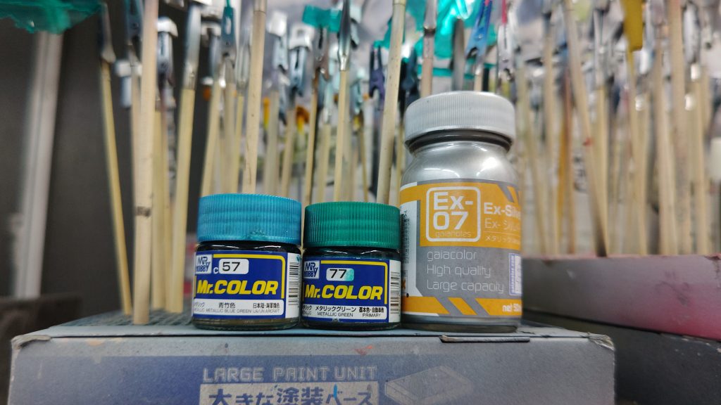 宇宙色塗装 HGBD:R ガンダムTRYAGEマグナム–3枚目/制作者:かつらく