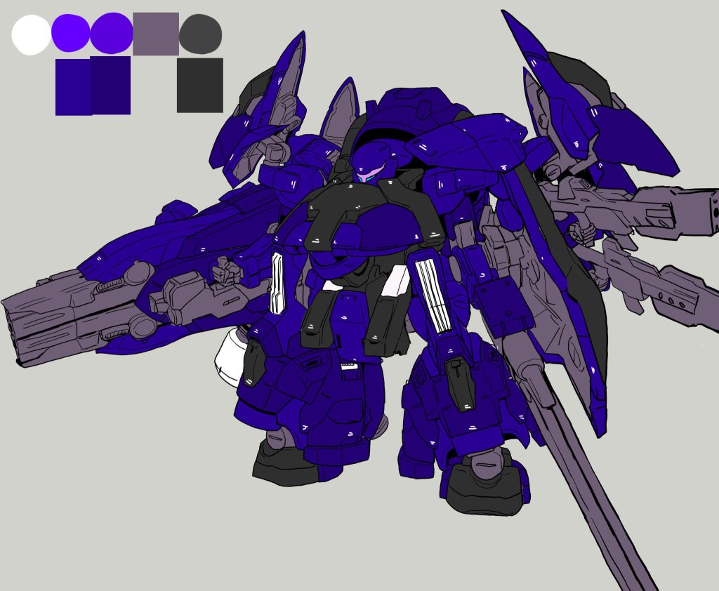 カラーリングのシミュレーションです。