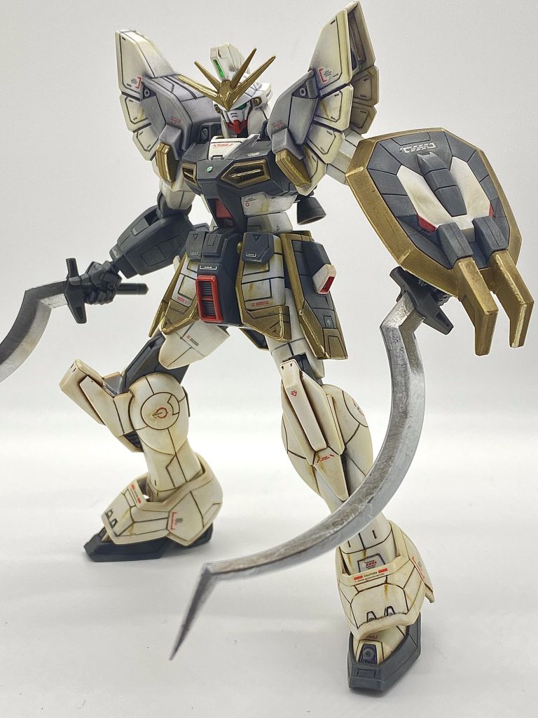 思ったより、カッコよくなったサンドロック。他のガンダムに引けを取らない…はず!!