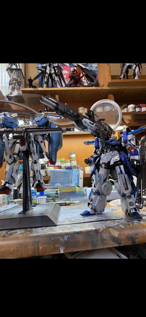 以前作成のFAZZとのツーショット！マーク5やりいくぜ！