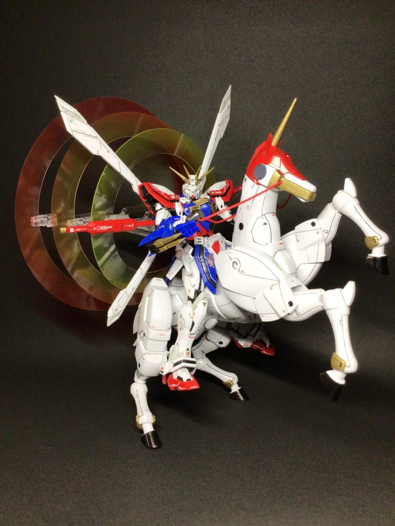 ゴッドガンダムと風雲再起。