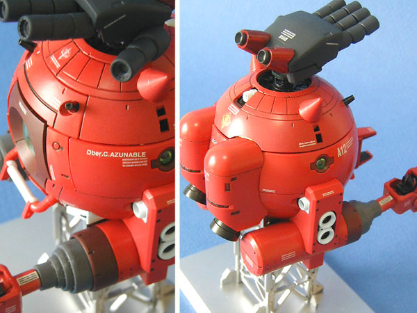 MGシャア専用ボール 赤い機体!｜schiele27さんのガンプラ作品｜GUNSTA