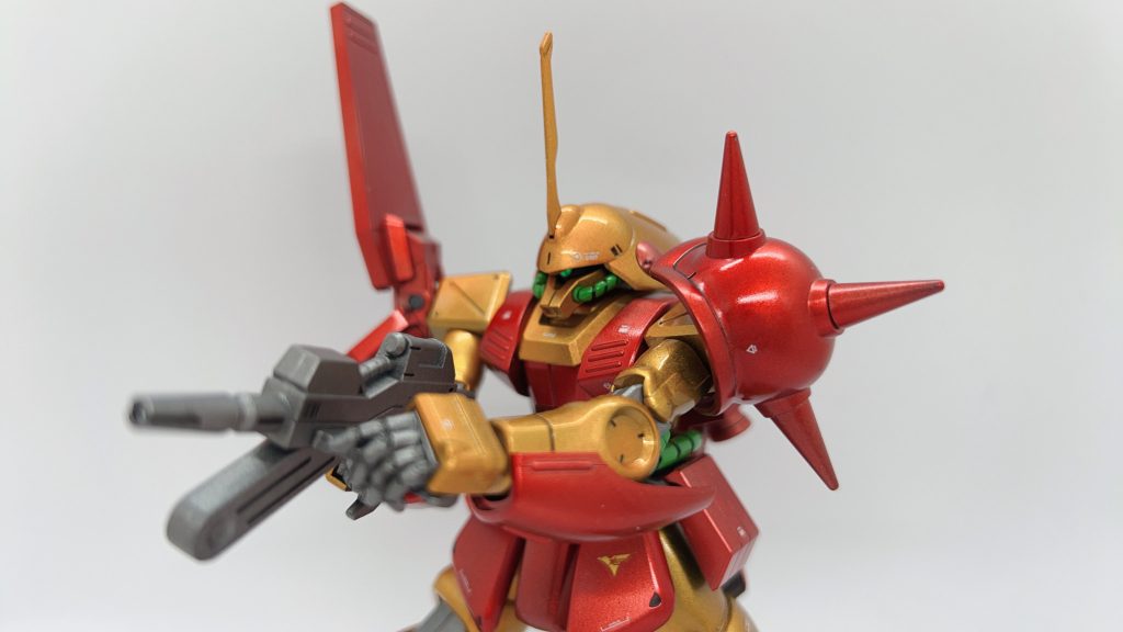 肩のトゲが長いところもマラサイの良いところです。