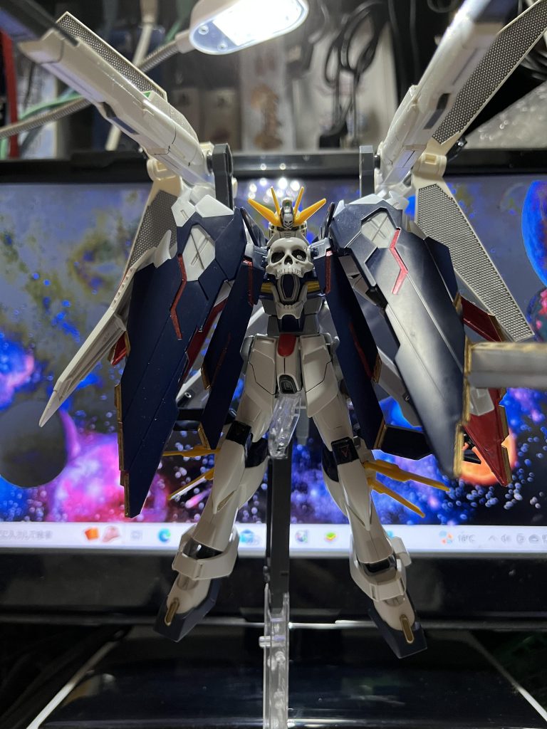 ツインサテライトキャノンとスカルサテライトキャノンの同時使用によるトリプルサテライトキャノン。