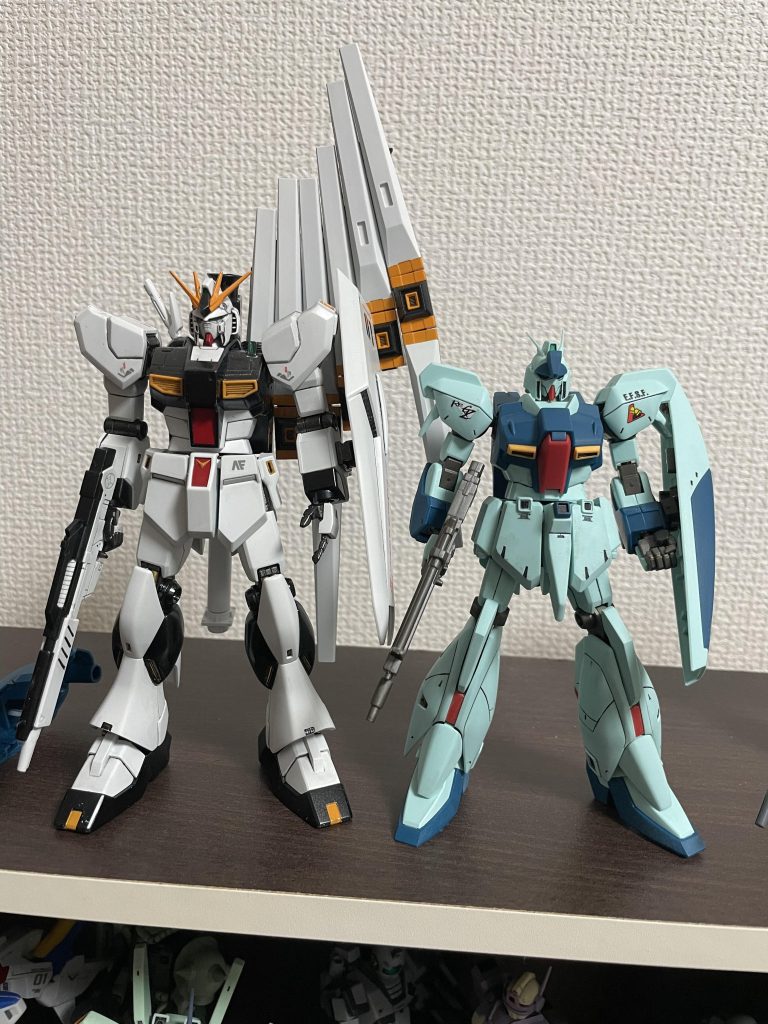 νガンダムがいかに大きいかわかりますね…それでは最後までご覧いただきありがとうございました。