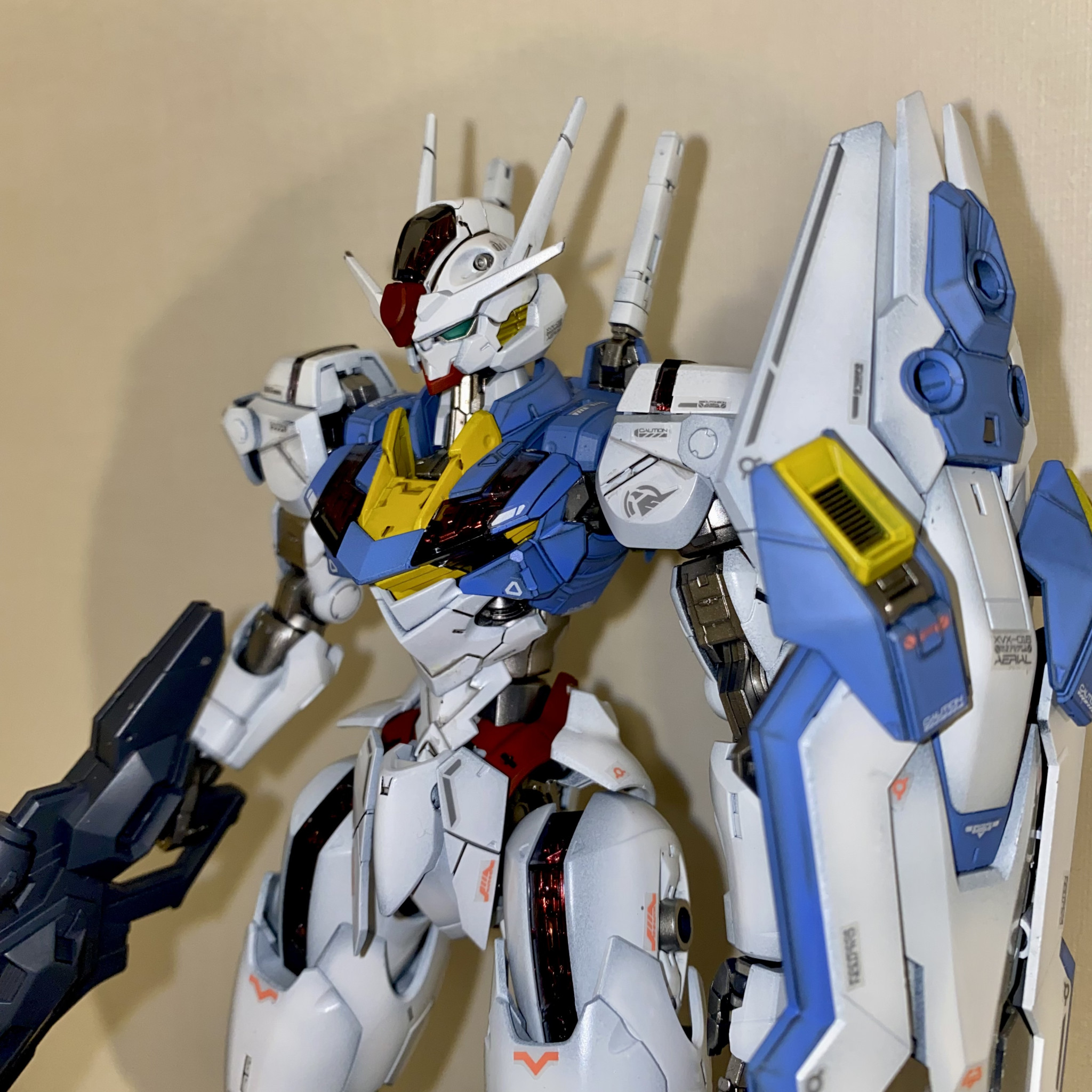 FULL MECHANICS 1/100 ガンダムエアリアル/全塗装/完成品/フル 