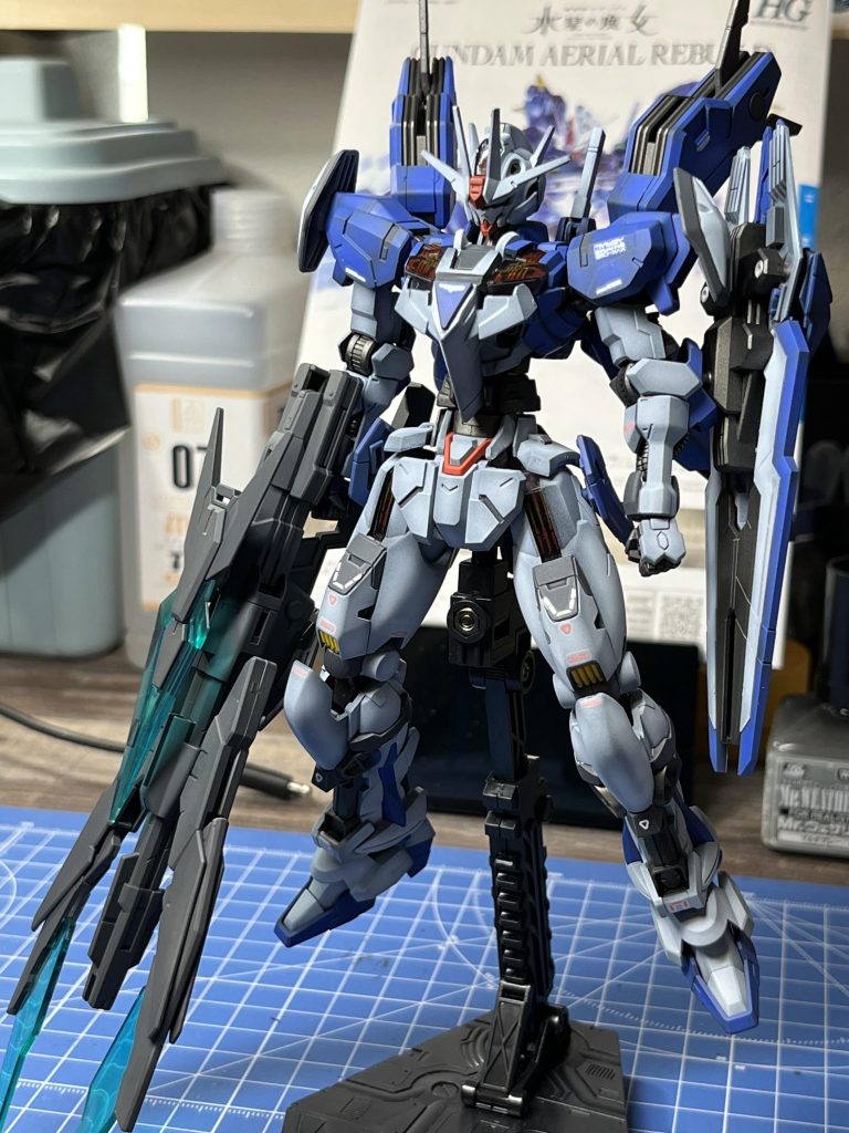 HGアストレイブルーフレームとミキシングしてます