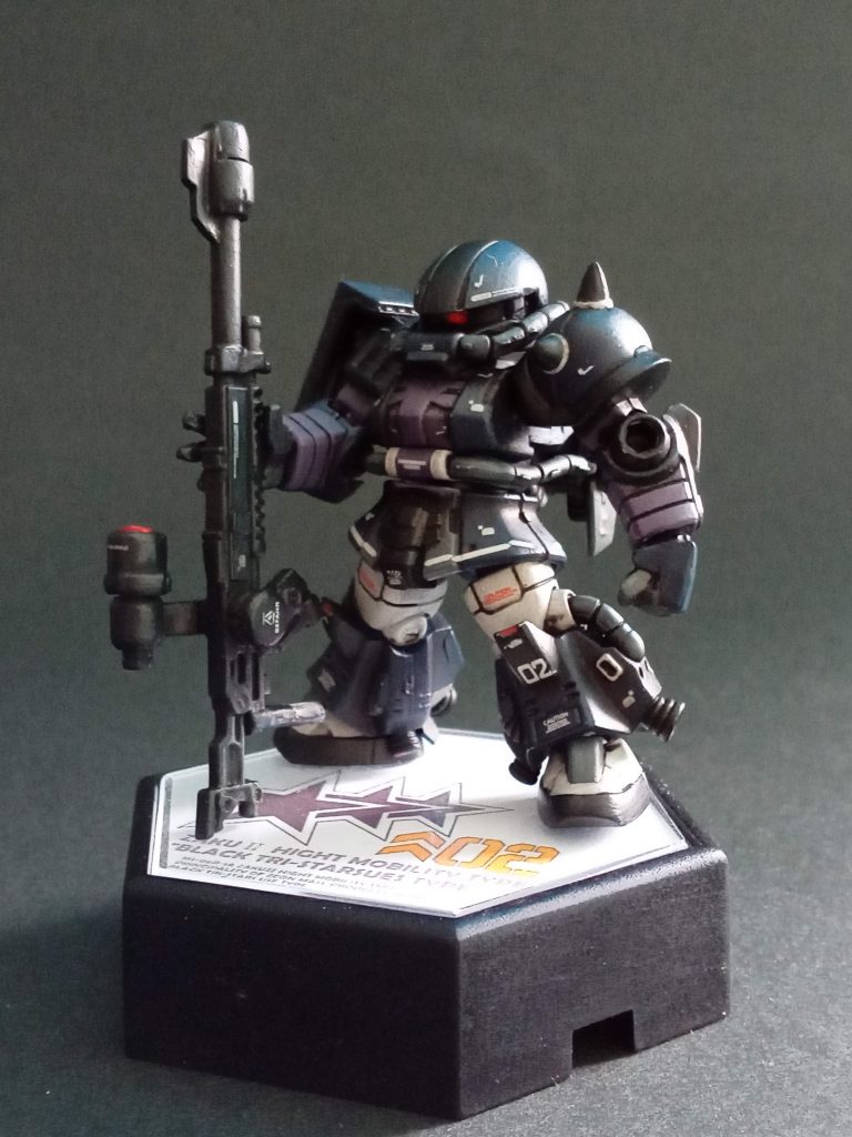 モビルスーツアンサンブル・シンマツナガ専用ザクⅡリペイント–5枚目/制作者:マッドさん