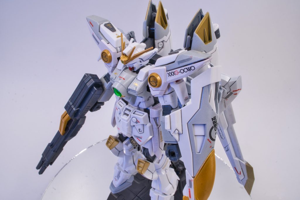 XXXG-OOWO_ウイングガンダムゼロ_HGAC_スノーホワイト風–4枚目/制作者:おすぎ