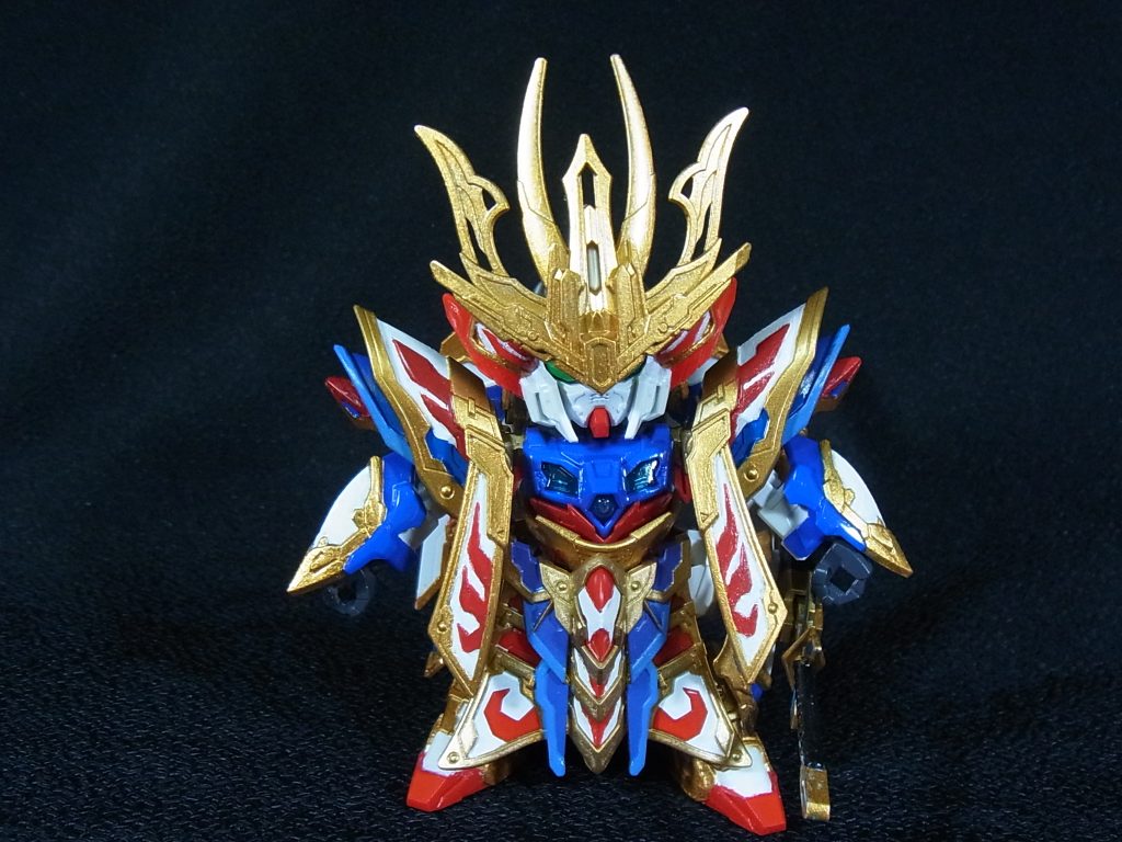 シリーズ全機筆塗り全塗装 8機目★SDW 曹操ウイングガンダム 倚聖の装–3枚目/制作者:@gothloli_lyra