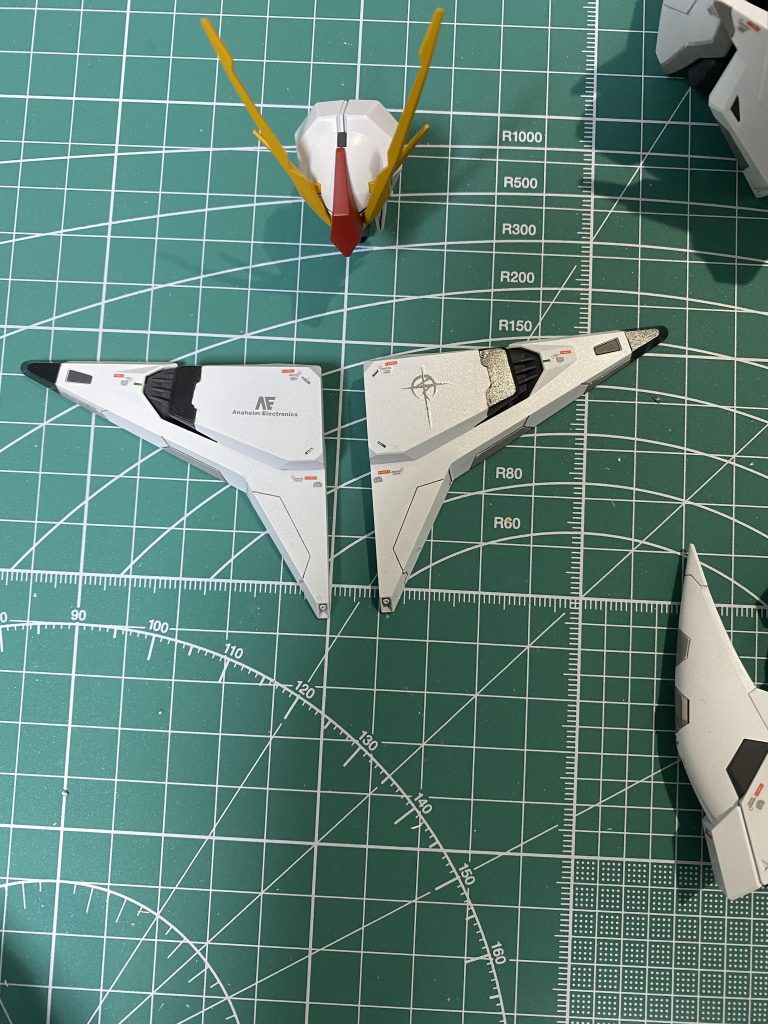 肩アーマーの塗り分けが一番気に入ってます。