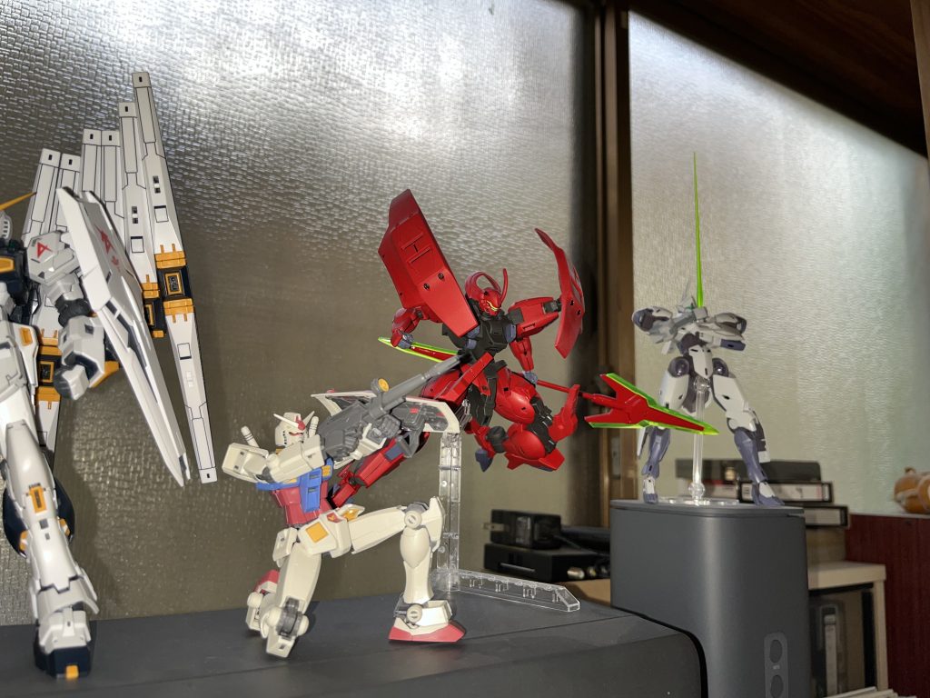 現在は自宅の物置部屋で守り神してます新しいダリルバルデも作りたいな〜