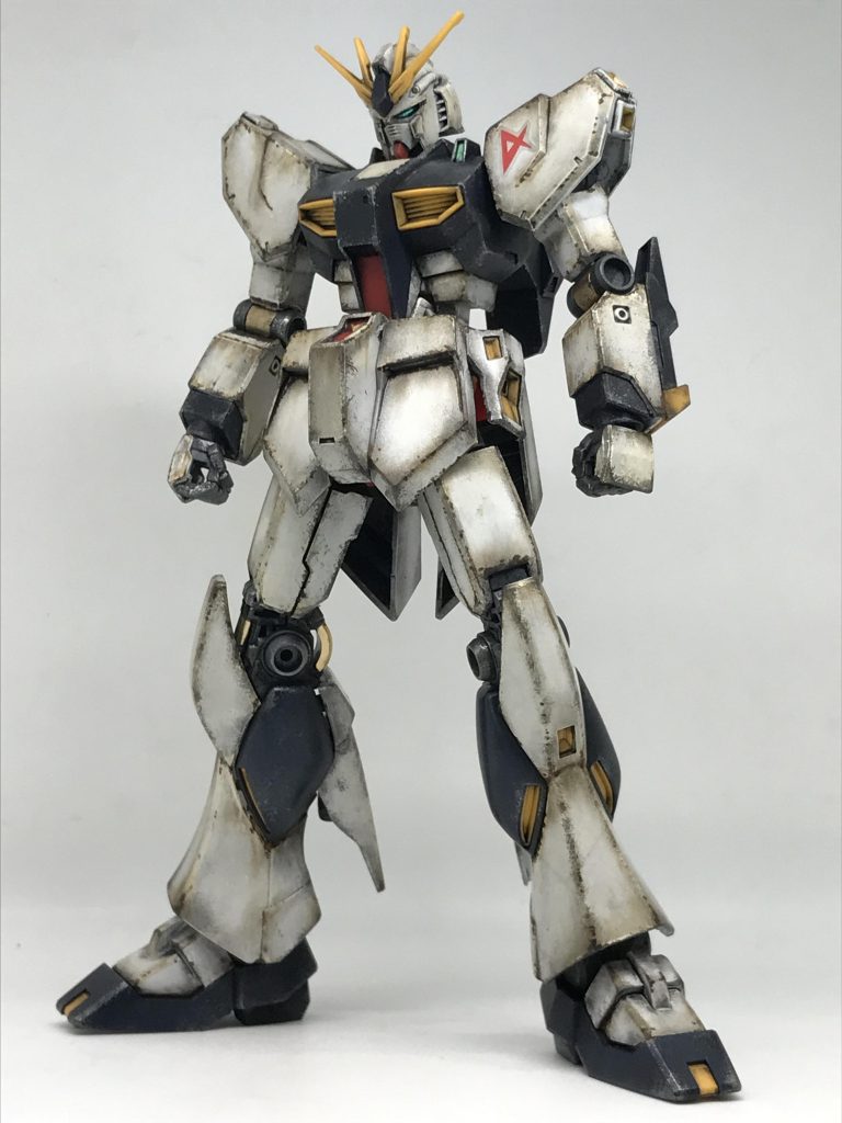EG νガンダム 無塗装 お手軽ウェザリング 成形色仕上げ システム