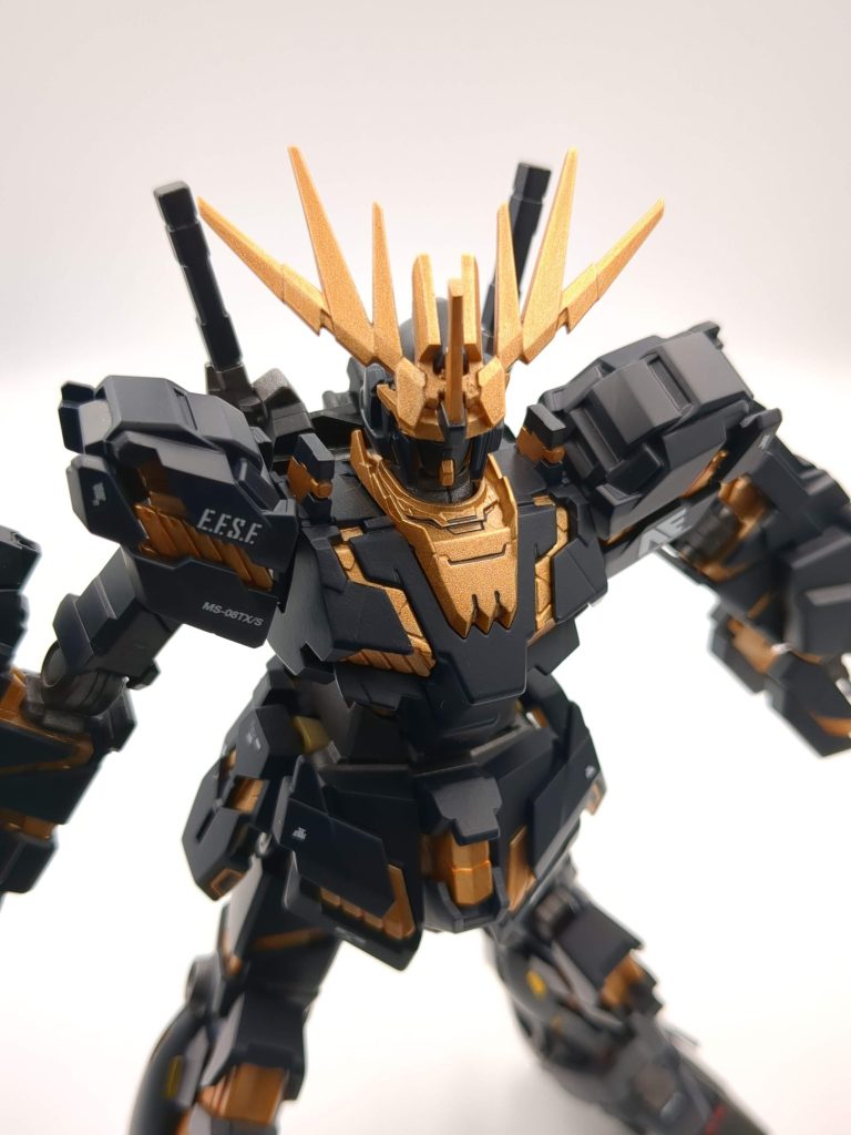 右肩下デカールの型番がなぜかイフリートなのはご愛嬌（老眼で気付けず）