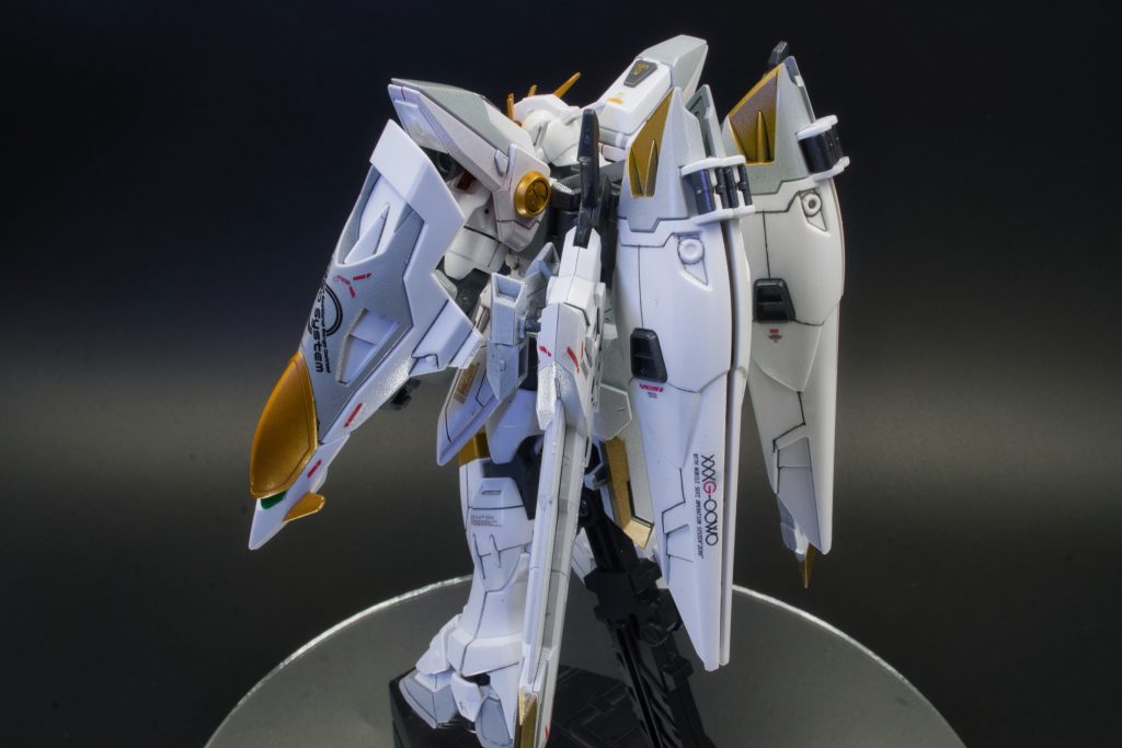 XXXG-OOWO_ウイングガンダムゼロ_HGAC_スノーホワイト風–5枚目/制作者:おすぎ