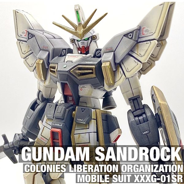 XXXG-01SR  GUNDAM SANDROCK 1/144-HGAC
