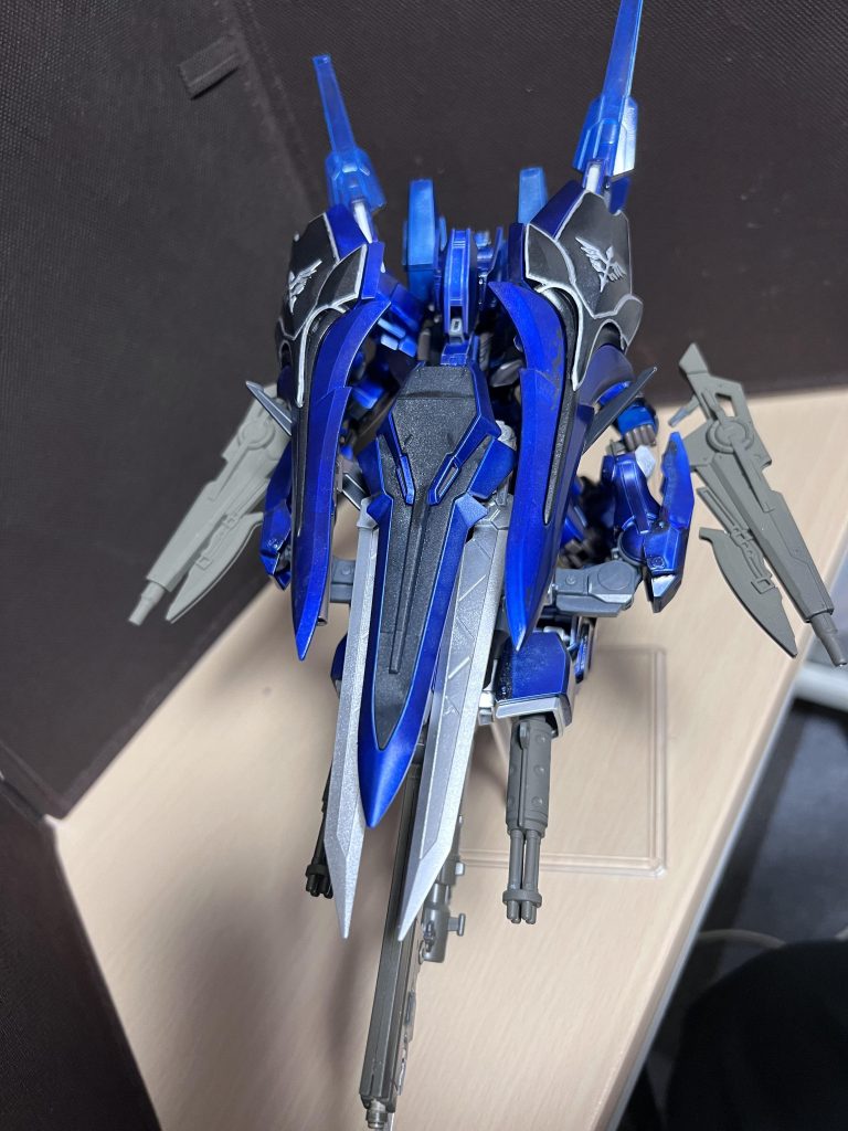 上からです。写真で撮ると全くシナンジュがわからん。一応中身はシナンジュスタインになります