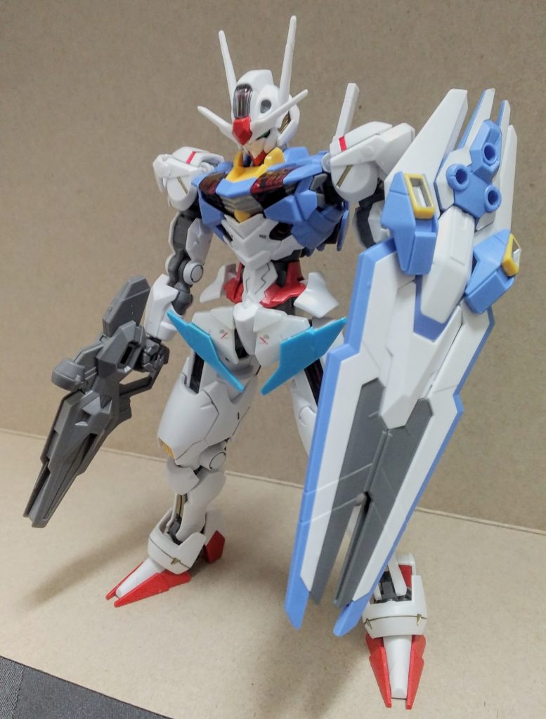 ・シールドモードFront Sideエスカッシャンによる大型シールドが特徴的ですね!(あれこの文言見覚えが)