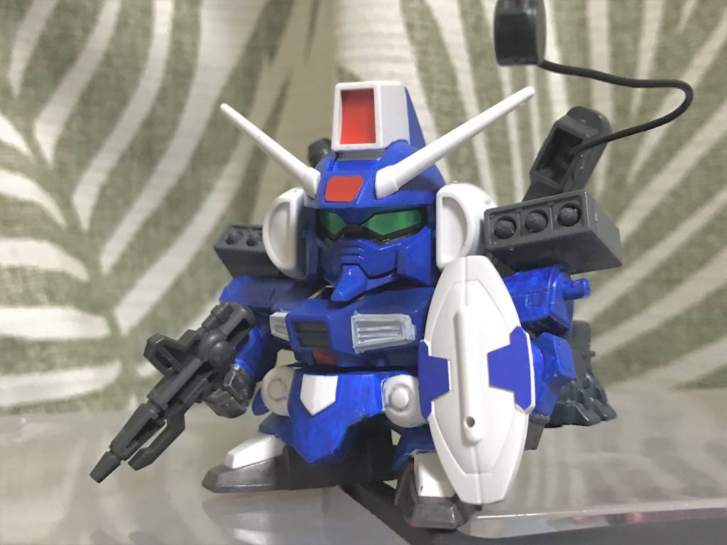 このくらいのSD体形ってバランス良くて良いよねミサイルはHGUCザクⅡ、盾はBB戦士デンドロビウムのものです余ってたのでつけました元のマーク5の作例もザクⅡのミサイルだったとか何とか