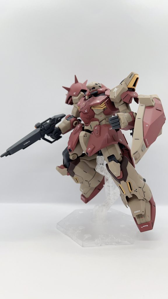 HGですが大きいので迫力がありますね。