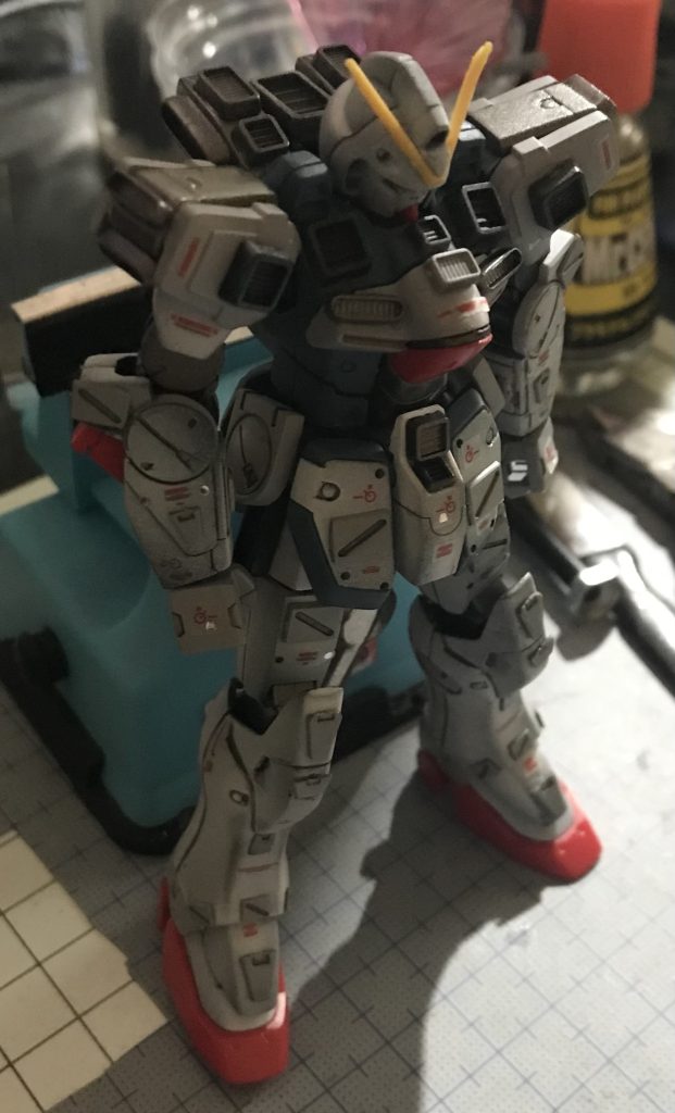 デカール貼りました！ディテールアップはけっこう好きで144のサイズでもけっこう多めにしてます😄✨