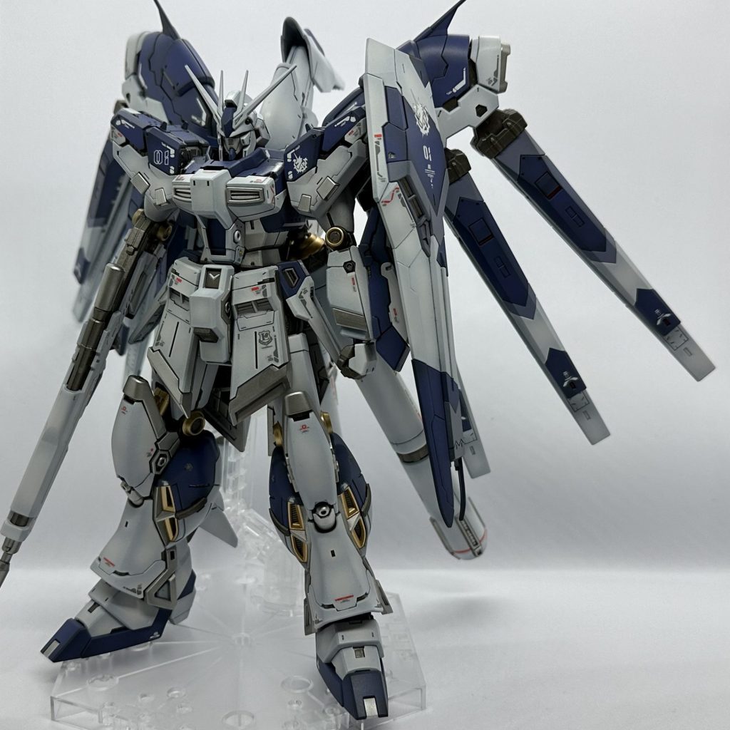 RGハイニューガンダム フルスペック全塗装 - 模型製作用品