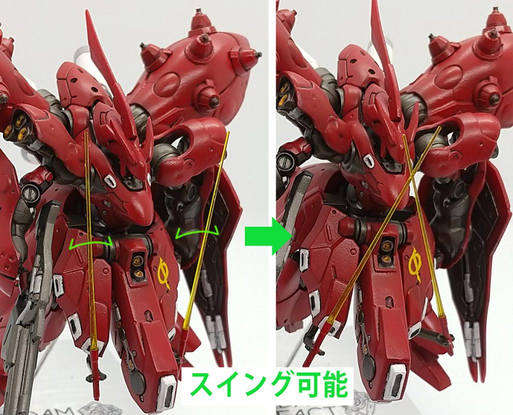 ナイチンゲール(隠し腕付き) ガンダムアーティファクト–4枚目/制作者:ランゼル