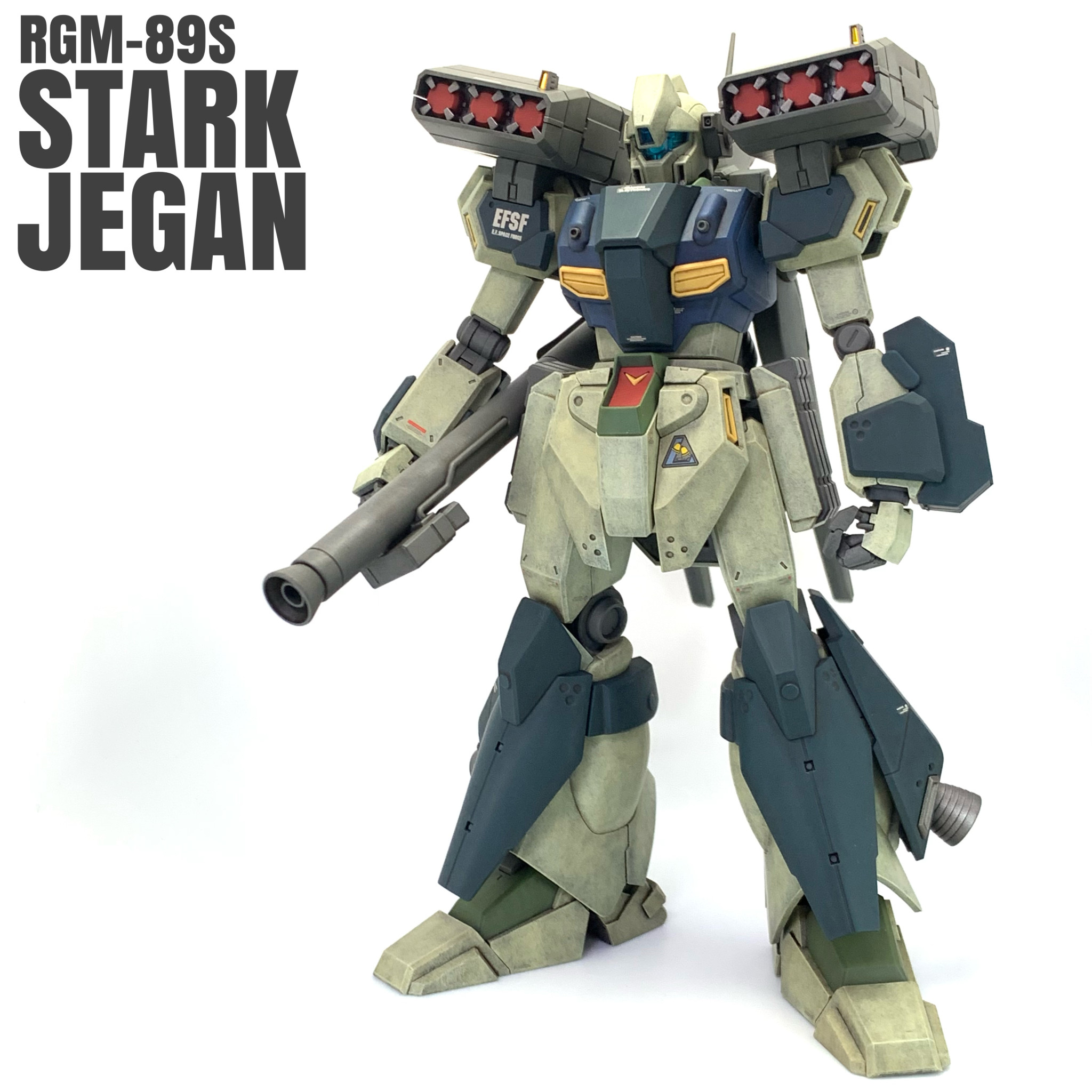 MG スタークジェガン｜チロシ課長さんのガンプラ作品｜GUNSTA（ガンスタ）