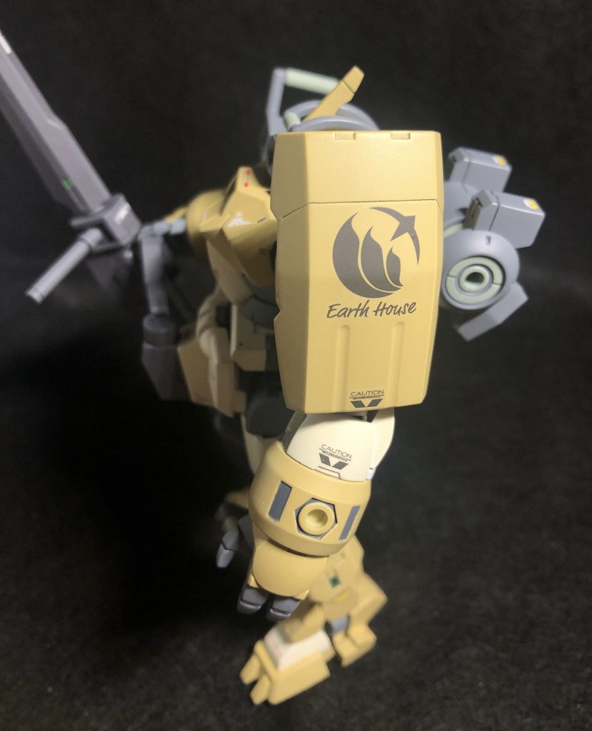 肩部シールドのデカールがお気に入りです。