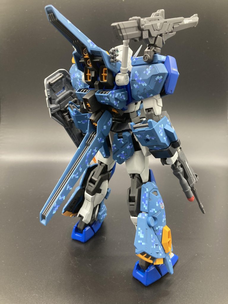 MG デュエルガンダムアサルトシュラウド ピクセル迷彩–4枚目/制作者：Yao