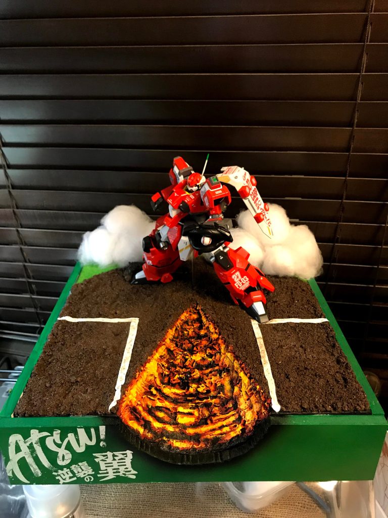 剛球の残痕はこれも初挑戦のシタデルカラー病みつきになるわこの表現力‼️