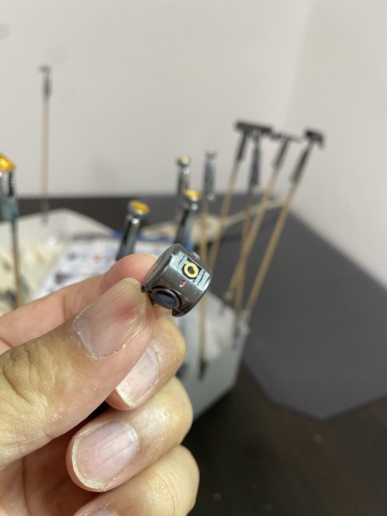 細かいところまで結構こだわって塗り分けました^_^