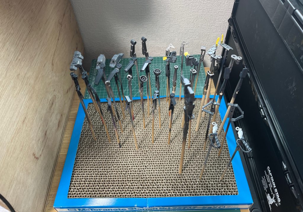 パーツもそんなに多くないのでササッと仕上げることができました(*^^*)