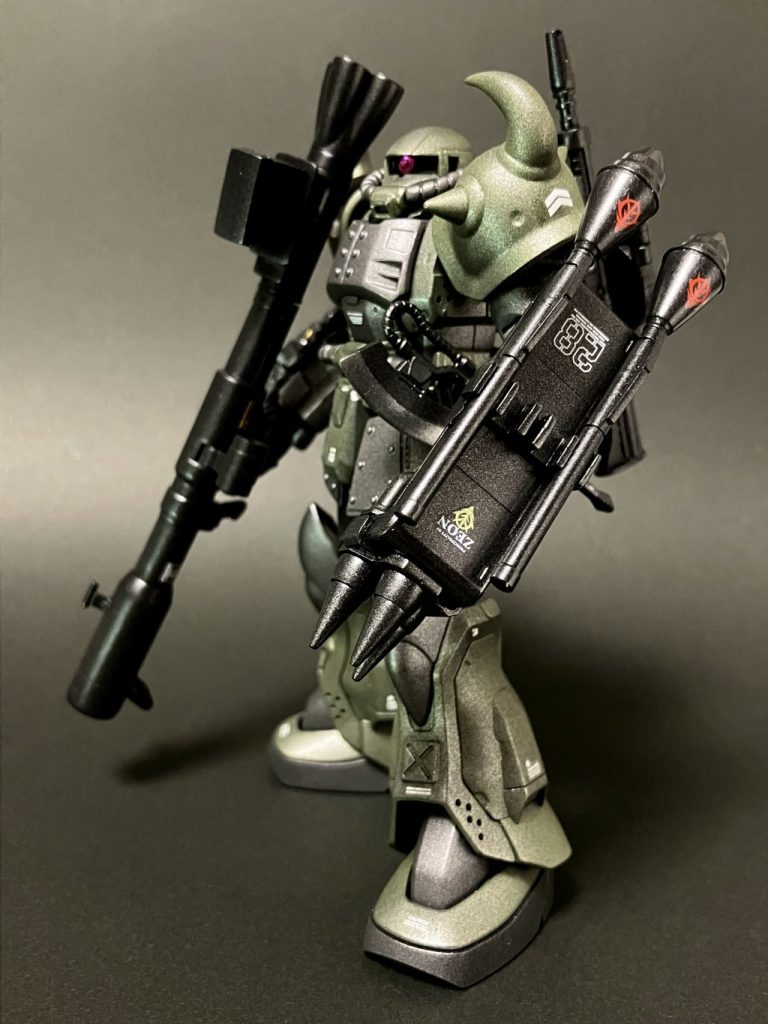 ザクⅡ（森林戦部隊）–3枚目/制作者：PIYOSUKE