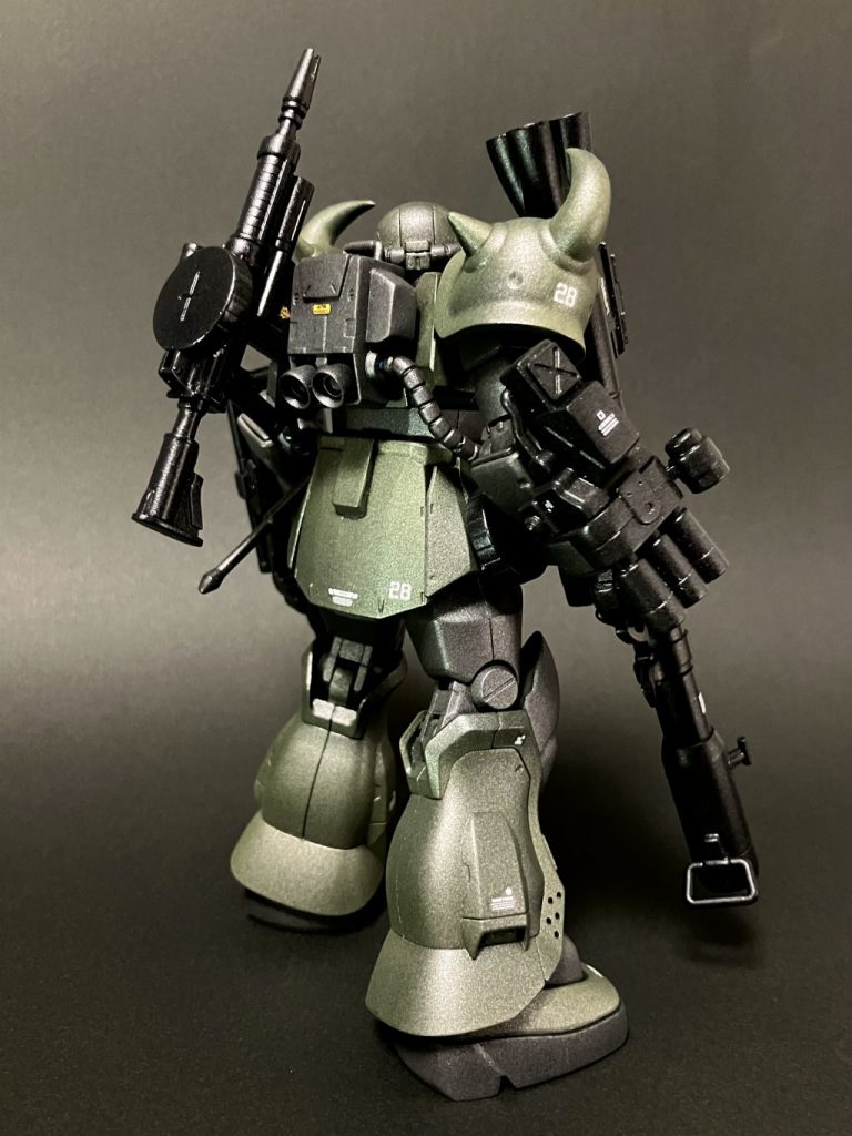 ザクⅡ（森林戦部隊）–5枚目/制作者：PIYOSUKE