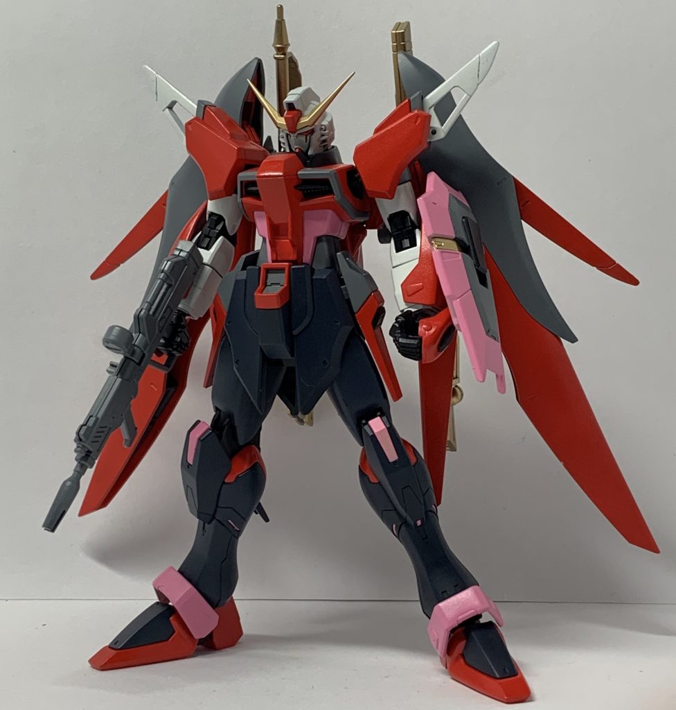 最終的な全体塗装が終了した状態です。ここから部分塗装とデカールを貼ってつや消しクリアーを吹いています。墨入れしようと思いましたがしなくてもいいと感じてしていません。