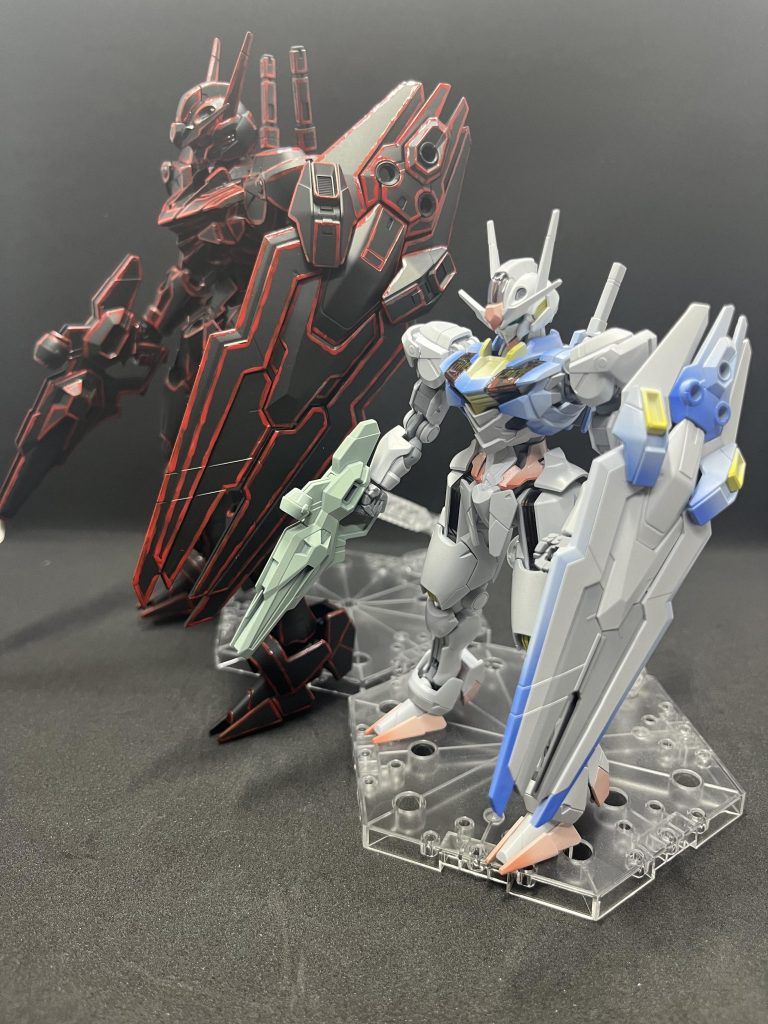 HGと比較HGで作ろうと思ったのですが、ジョーシン行ったらたまたま手に入ったのでフルメカで制作。