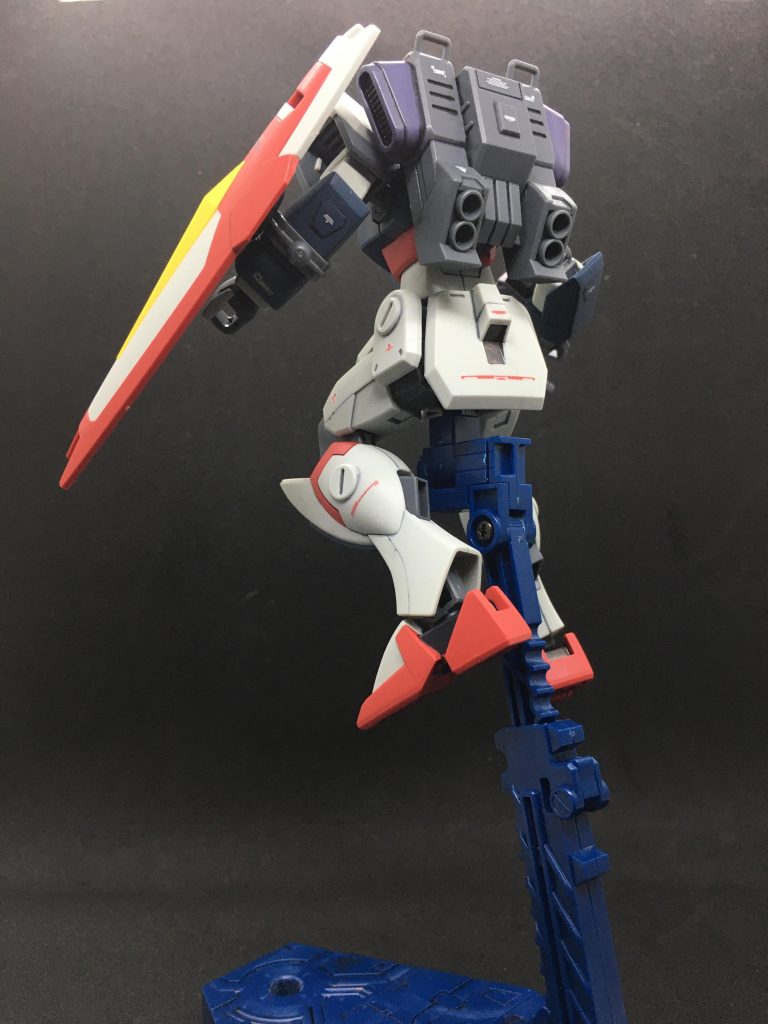 新規造形のパラシュートパック。構造上ストライカーパックの装着も可能なんですが一応本来の設定を守ってます。 恋はスーパー(スーパー!)パラシューター Oh yah!(Oh yah!)