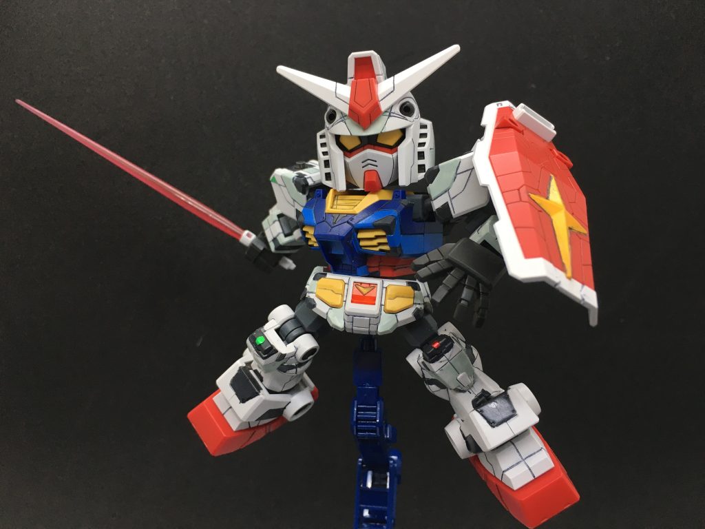 ビーム・サーベルの刃はクリア化しました。