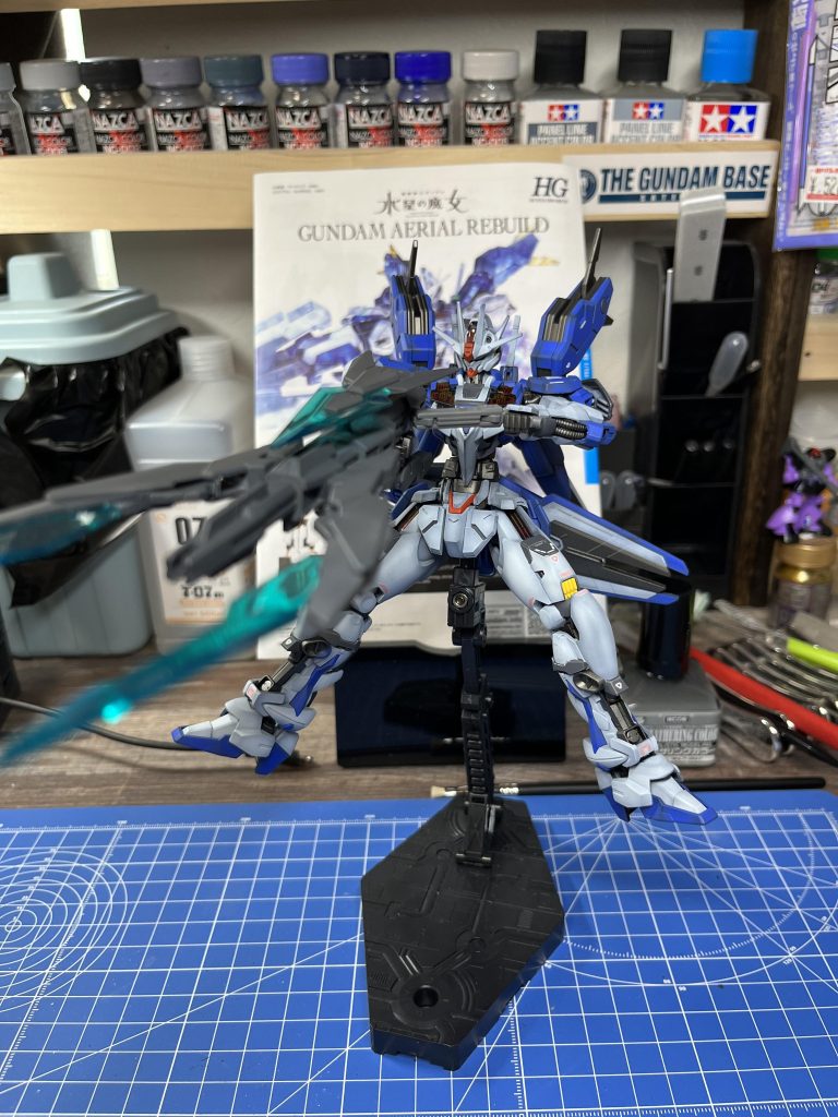 大型ライフルもかろうじて保持出来ます(^^)