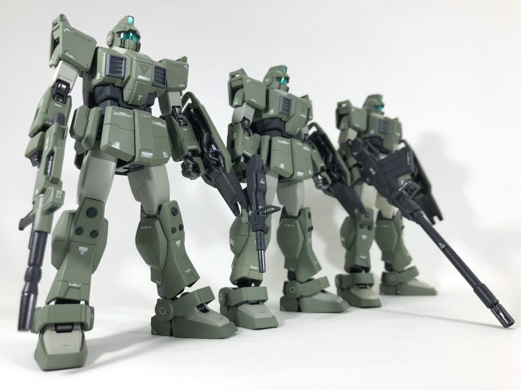 武装は前作の第1小隊と同じ構成にしてます。同じ戦術編成ですので武装も必然的に似通った構成になる 筈…