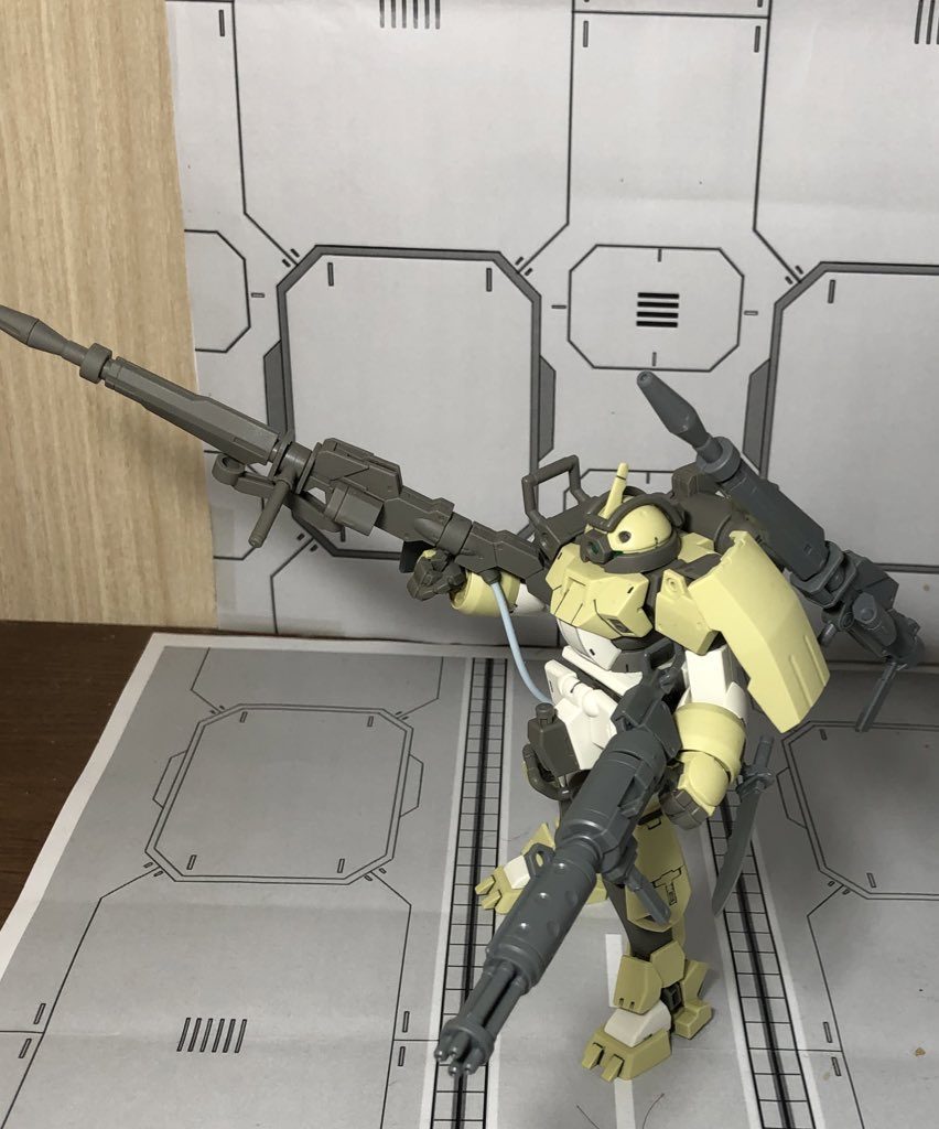 拡張セットの装備を使ってフルアーマードにしてみました。